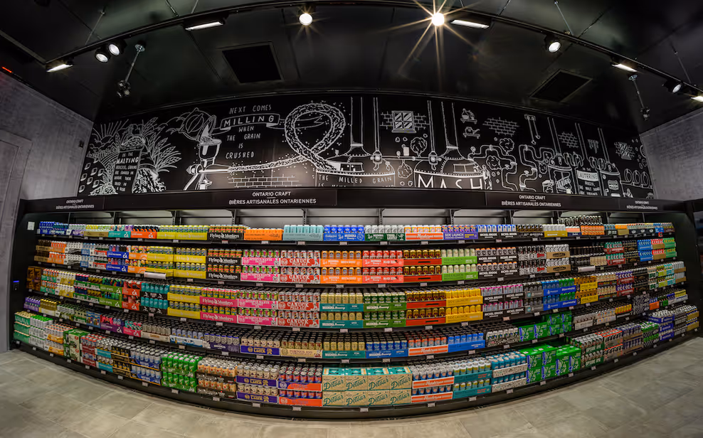 Sea of same craft beer packaging